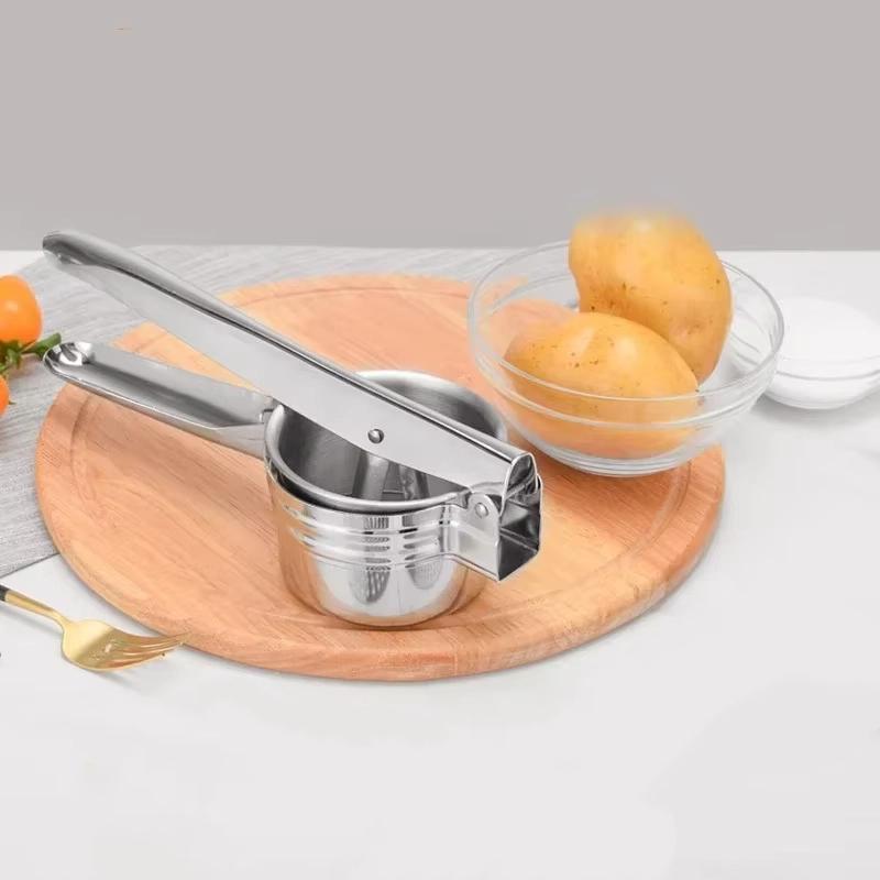 Schiacciapatate RicerPress Purè di Patate Acciaio Inossidabile Schiacciare Purea Frutta Verdura Spremiagrumi Pressa Utensili da Cucina