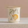 Ru kiln master cup, high-end personal ceramic tea cup, Kung Fu tea cup, business holiday souvenir