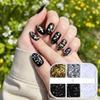 1mm Tiny Dot Nail Art Sequins 3D Laser Round Dots Paillettes New Disco Nail Sequin  for Nail Art