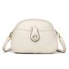 Women's Crossbody Bag Soft Leather Small Square Bag Multi-Compartment Shoulder Bag