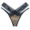 European & American Ice Silk Low-Rise Sporty Thong - Sexy, See-Through, Hollowed-Out Design