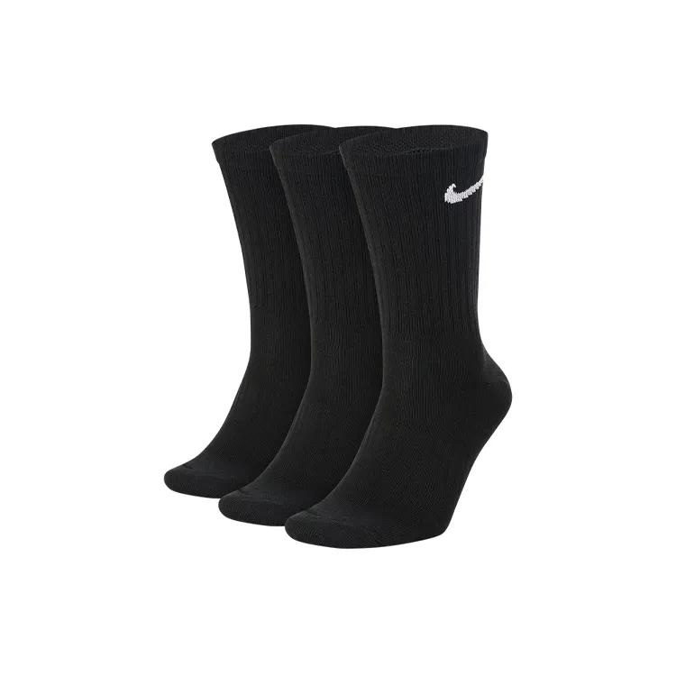 Nike Crew Socks All Unisex 3 Pack Black (Unisex) Crew Socks