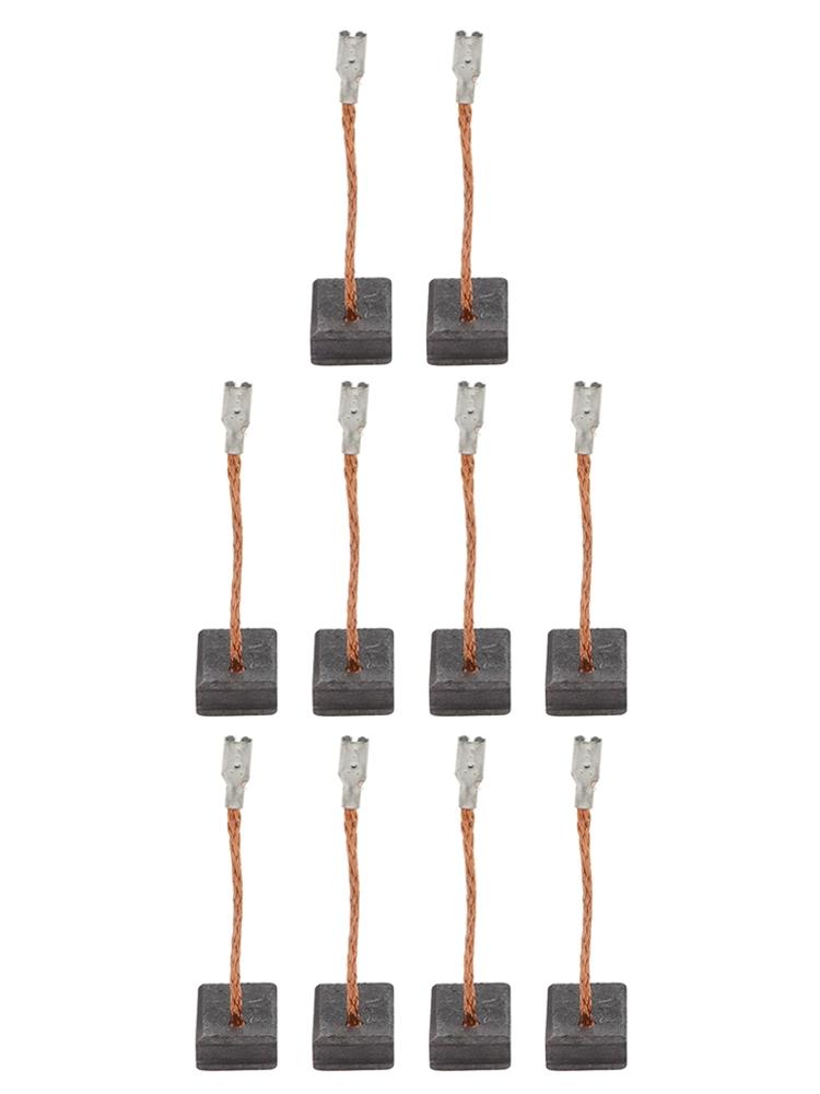 Schwarz-Graue Farbe Kohlebürsten Hochleistungsmaterial