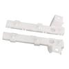Front Bumper Bracket 6400F549 Left Right Bumper Bracket Clip Support Holder Replacement for Mitsubishi Lancer Except Evo