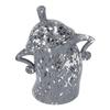 Biscuit Jar Attitude Cookie Jar with Lid Cute ABS Ample Storage Food Storage Container for Xmas Kitchen