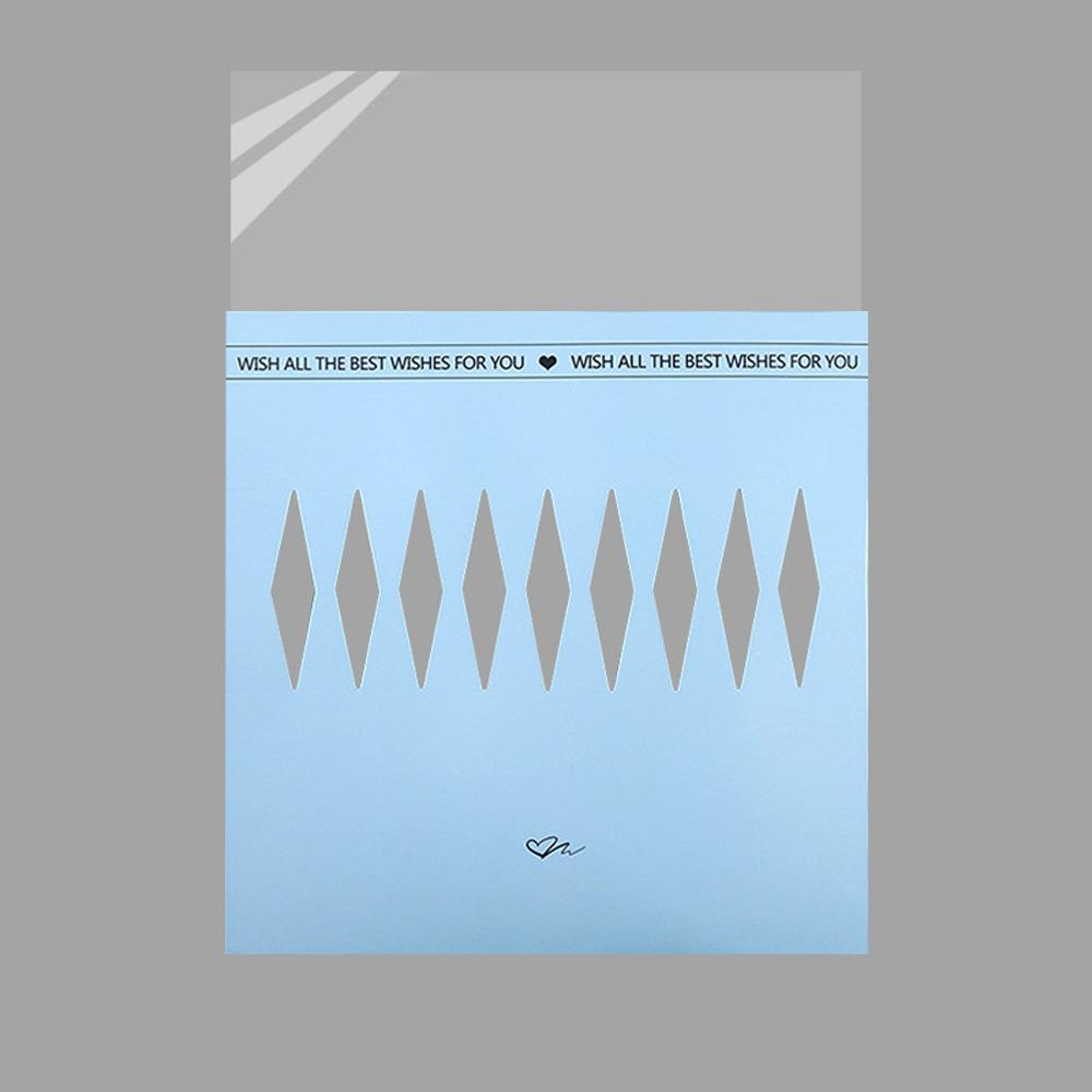 10 Peças Sacos Românticos para Embrulho de Flor Única Saco para Embalagem de Buquê Celebração de Casamento