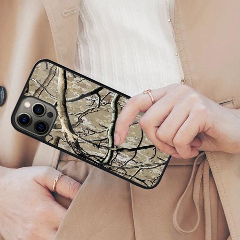Hunting Camouflage Pattern Funda Magnetic Phone Case For APPLE iPhone 17 Air 16 14 13 12 Pro Max 15 Plus Wireless MagSafe Cover