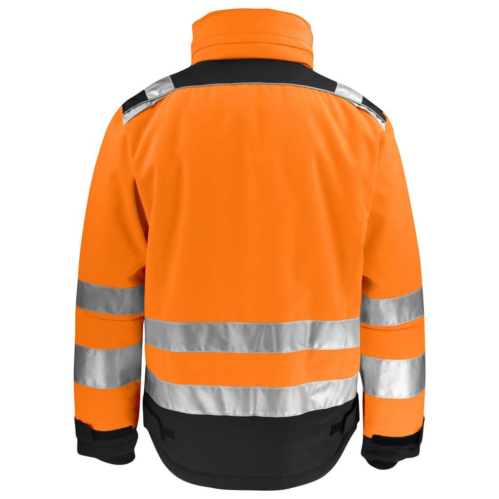 Jobman Mens Star Hi-Vis Winter Jacket