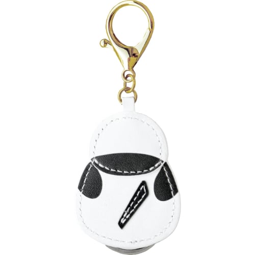 Fieldwork Women's Analog Keychain Watch, White, Long-tailed Tit, Anifure GY072-6