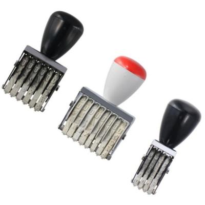 Number Symbol Rolling 4,6 or 8 Digit Number Number Stamp Personalized Changeable Roller Stamps Business Stamps Office