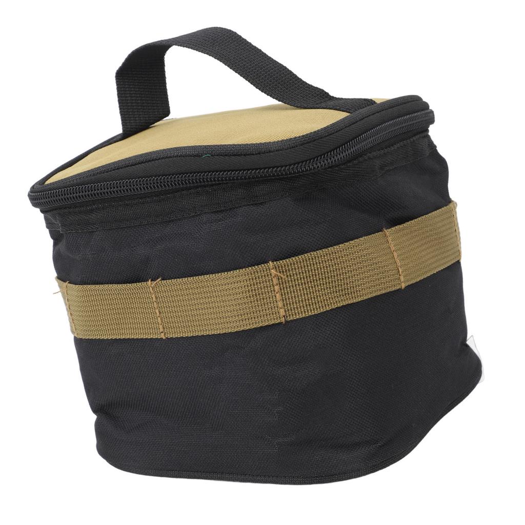 Spice Jars Storage Bag Large Capacity Stylish Look Lightweight Portable Oil Bottle Storage Bag for Picnics Traveling