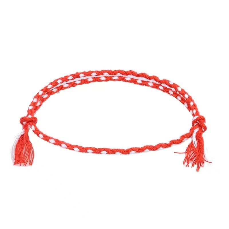 Boho Four Strand Color Handmade Waterproof Woven Thread Wrap Bracelet Simple Rope Knot Bracelet Friendship Bracelets