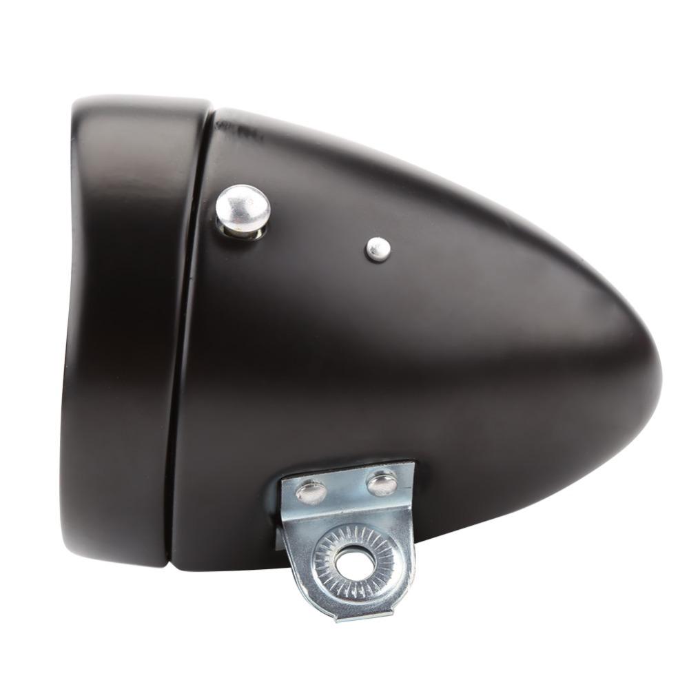 6 LED Bike Headlight Black&Sliver Vintage Bike Light Durable LED Headlamp Road Cycling