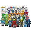 MINISO Anime Characters 24 Pieces Ninjago Mini Figure Building Block Toys Mini Doll Doll Figure Block Kids Toys Birthday Gifts