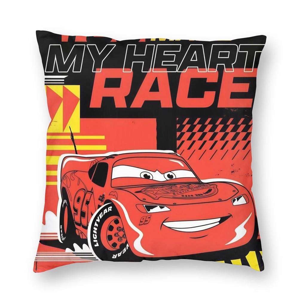 Lighting McQueen Cars Pillowcase Double-sided Printing Polyester Cushion Cover Decorative  Pillow Case Cover Home Drop Shipping