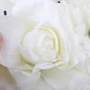 40x60cm Silk Rose Hydrangea Flower Wall Wedding Backdrop Decor Cream White Artificial Floral Panel