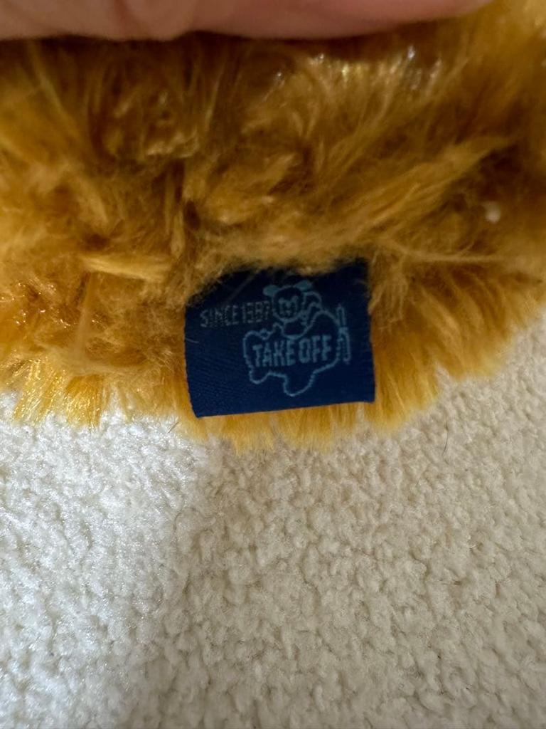 [USED] Wild Strawberry Teddy Bear with Music Box