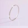 Starry Sky Women's Titanium Steel Bracelet - Non-Fading, Versatile, Full Diamond Stainless Steel, High-End Silver Fashion Accessory