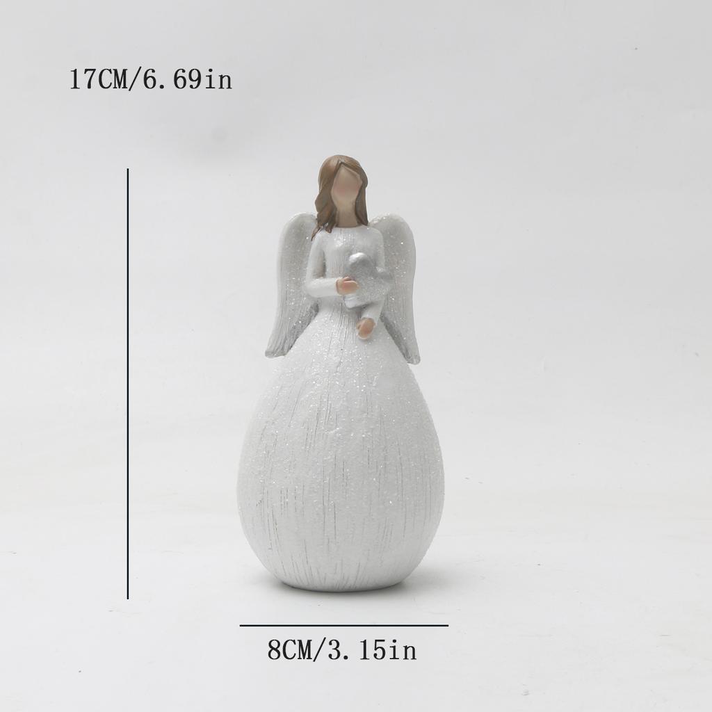 Blessing Angel Figurine - Perfect For Christmas, Weddings & More | Durable Abs Resin Sculpture | Ideal Gift For Home Decor