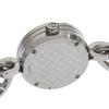 GUCCI G Charm Bracelet Watch Watches 107 White shellDial Stainless Steel Quartz Analog display Women Used