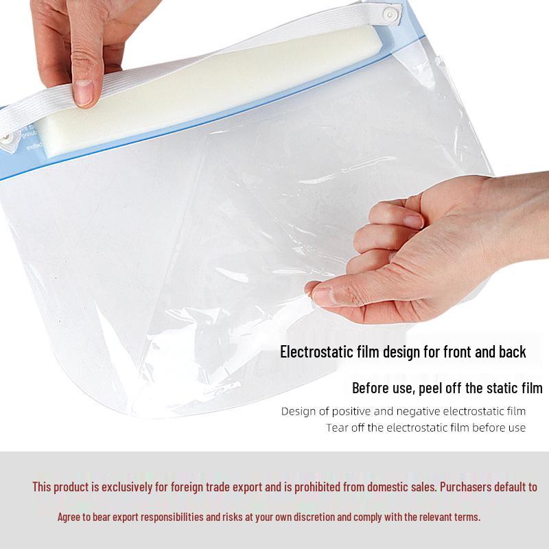 High-Definition Clear Anti-Fog Face Shield