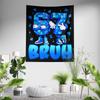 Aertemisi Six Seven Bruh 67 Autism Puzzle 6 7 Meme Tapestry Wall Hanging Art for Bedroom Living Room Decor Dorm