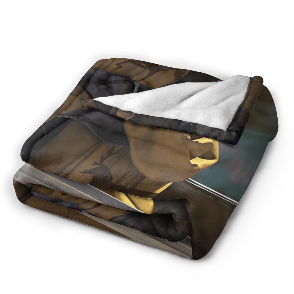 Lyonel Baratheon Throw Blanket Comfortable Funny Blanket  For Living Room Travel Office Flannel Bedspread Bed Cover