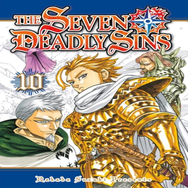 The Seven Deadly Sins 10 by Nakaba Suzuki Paperback Book 9781612628318
