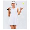 Yoga Jumpsuit Badminton Clothing Volleyball Clothes Women's Skirt Pantskirt Silm Tennis Quick-Drying Breathable Fake Two-Piece Sportswear