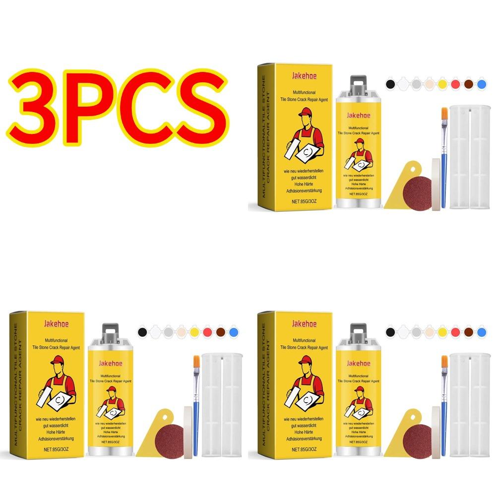 Multifunctional Tile Stone Crack Repair Kit Porcelain Tile Granite Marble Fix Tub Chips And Sink Cracks With Super Adhesio Tools