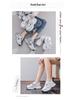 2025 Women's Breathable Mesh Daddy Sneakers – Korean Style, All-Match, Thick-Soled Casual & Running Shoes for Spring