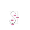 10Pcs Awning Hooks Sturdy Universal White Clothes Hook Racks for RV S-shaped Camping Awning Hooks Clips Hats Tent Light Hangers