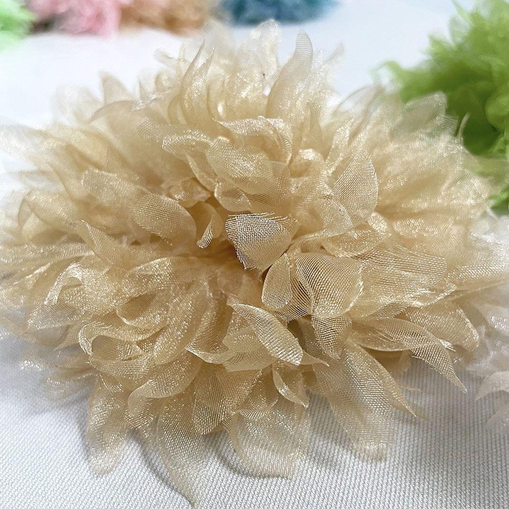 Abbigliamento Abito Decorazione Collo Fiore di Pizzo Spilla Fiore sul Petto Usura Quotidiana