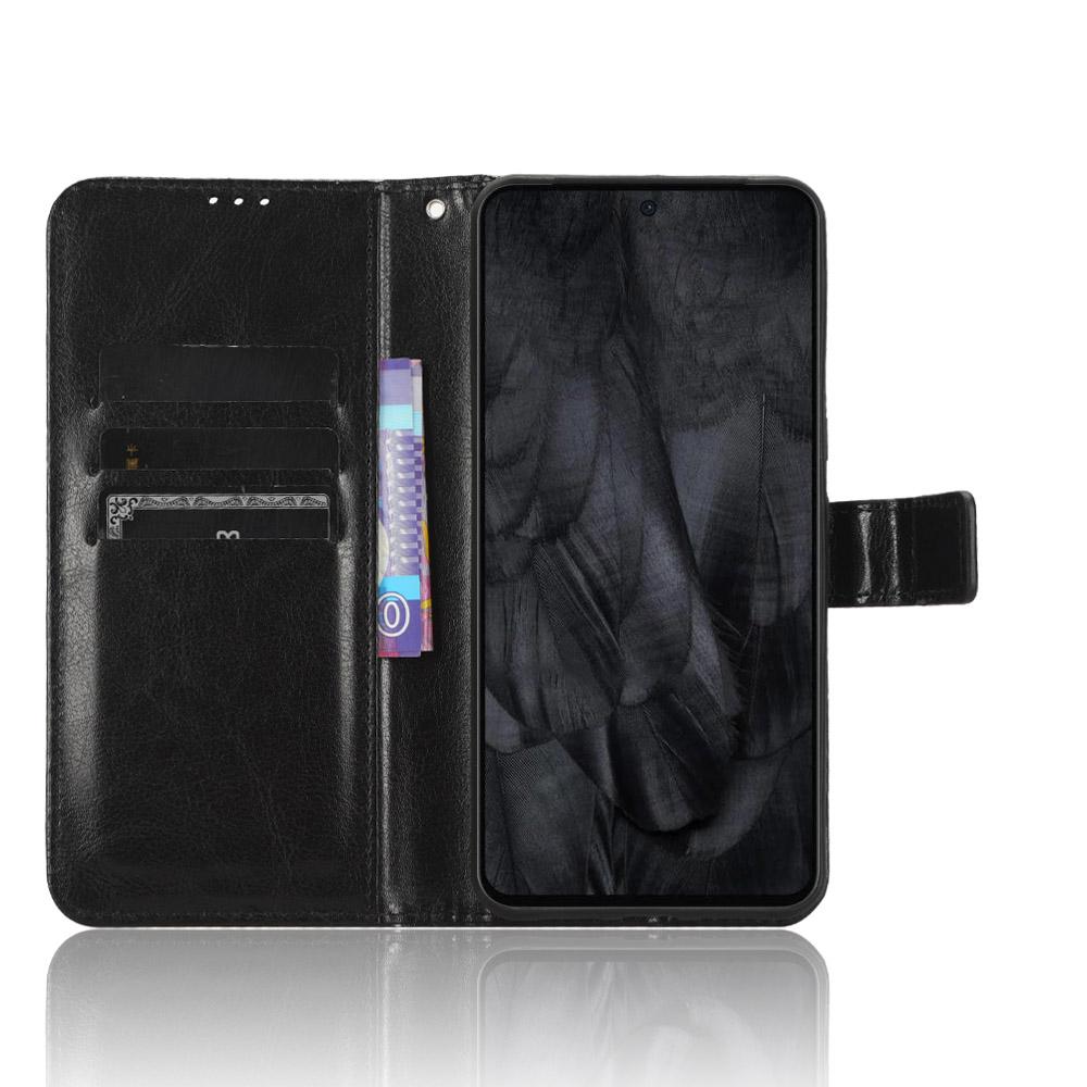 For Google Pixel 8 Pro Wallet Case with Kickstand & Card Slots – Shockproof, Dustproof, Business Heavy Duty Flip Leather Cover
