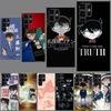 Detective Conan Clear Phone Case for Samsung Galaxy S21 Plus S24 S23 S20 FE S22 S26 Ultra S25 Edge TPU Capa Cases Cover Shockpro