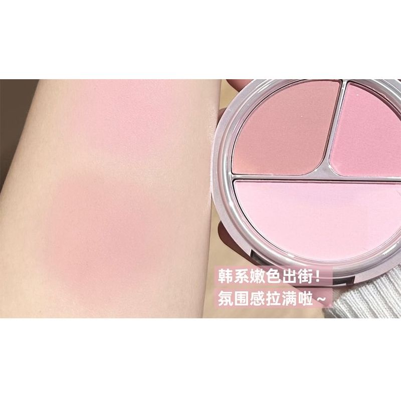 Art Value - Little Bear Knight 3-Color Blush Palette - 3 Types