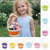 Round/Oval Shape Flower Storage Basket Wicker Flower Basket  For Plant Home Wedding