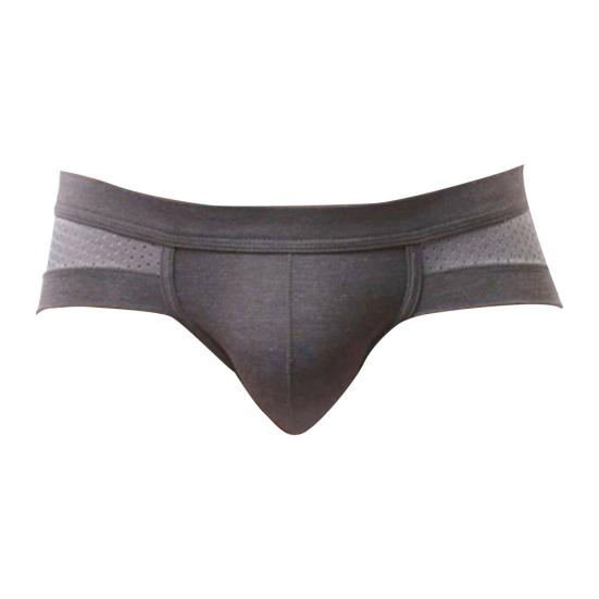 Fashion Men Mesh Breathable Modal Cotton Underwear Shorts Briefs Underpants