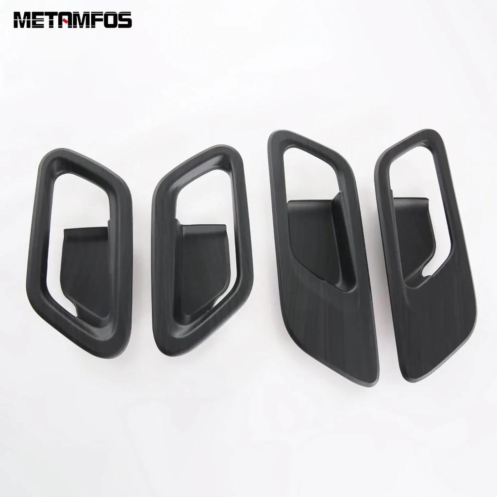 Accessories For Nissan X-trail Xtrail Rogue T33    2024 Interior Carbon Fiber Door Handle Bowl Cover Trim Sticker