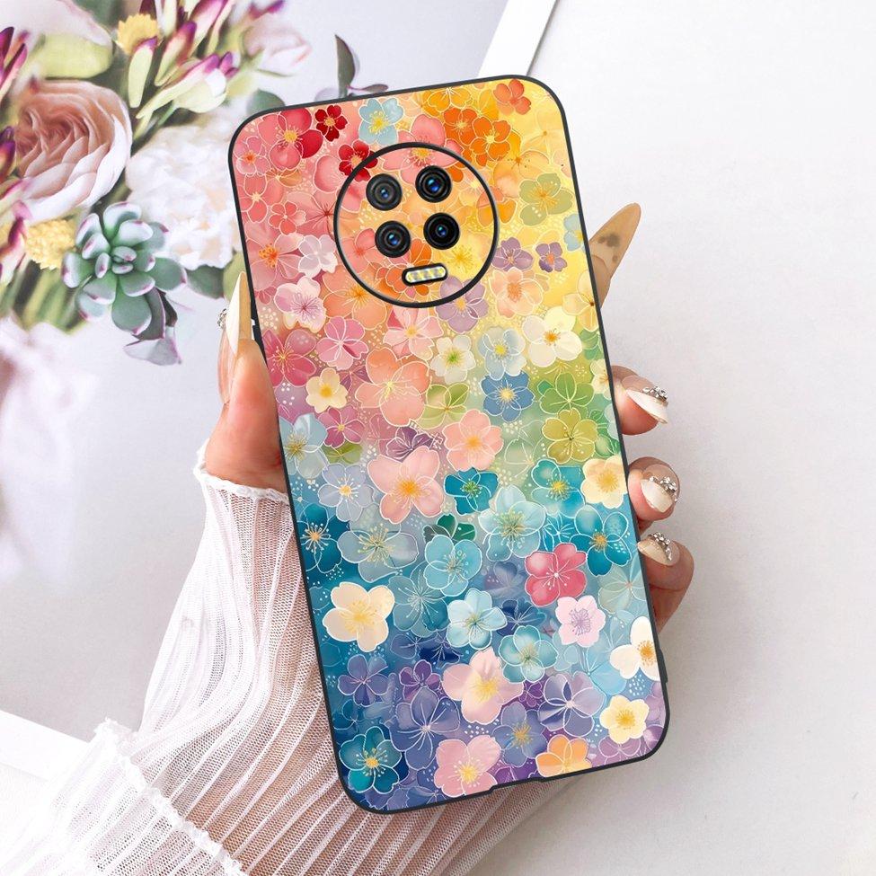 For Infinix Note 7 Case Cover Cute Cat Fashion Butterfly Funny Painted Silicone Phone Casing For Infinix X690B X690