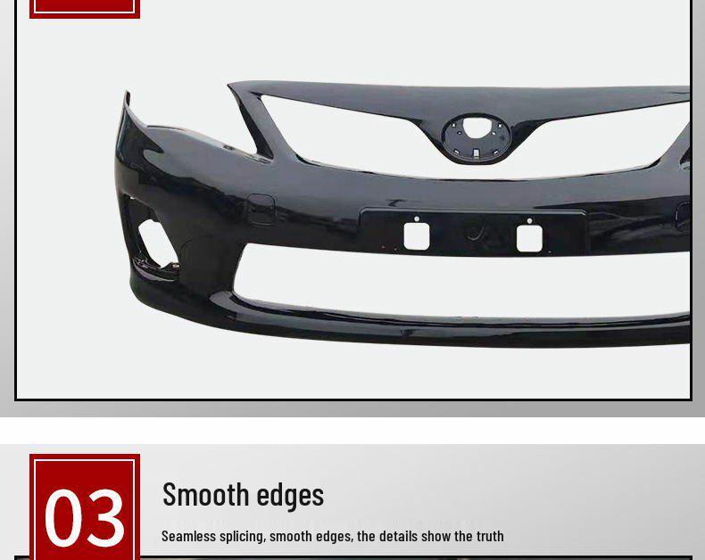 Set Bara Fata Toyota Corolla: Față (07-09), Spate (10)