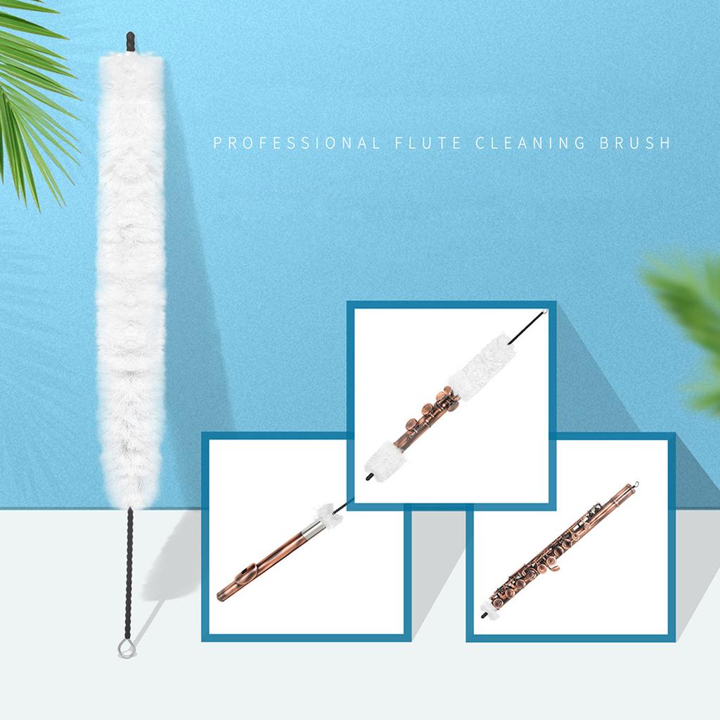 Clarinet Cleaning Brush Cleaning Tool Portable Cleaner Cleaning Part Clarinet Swab Cleaning Brushes for Clarinet Flute