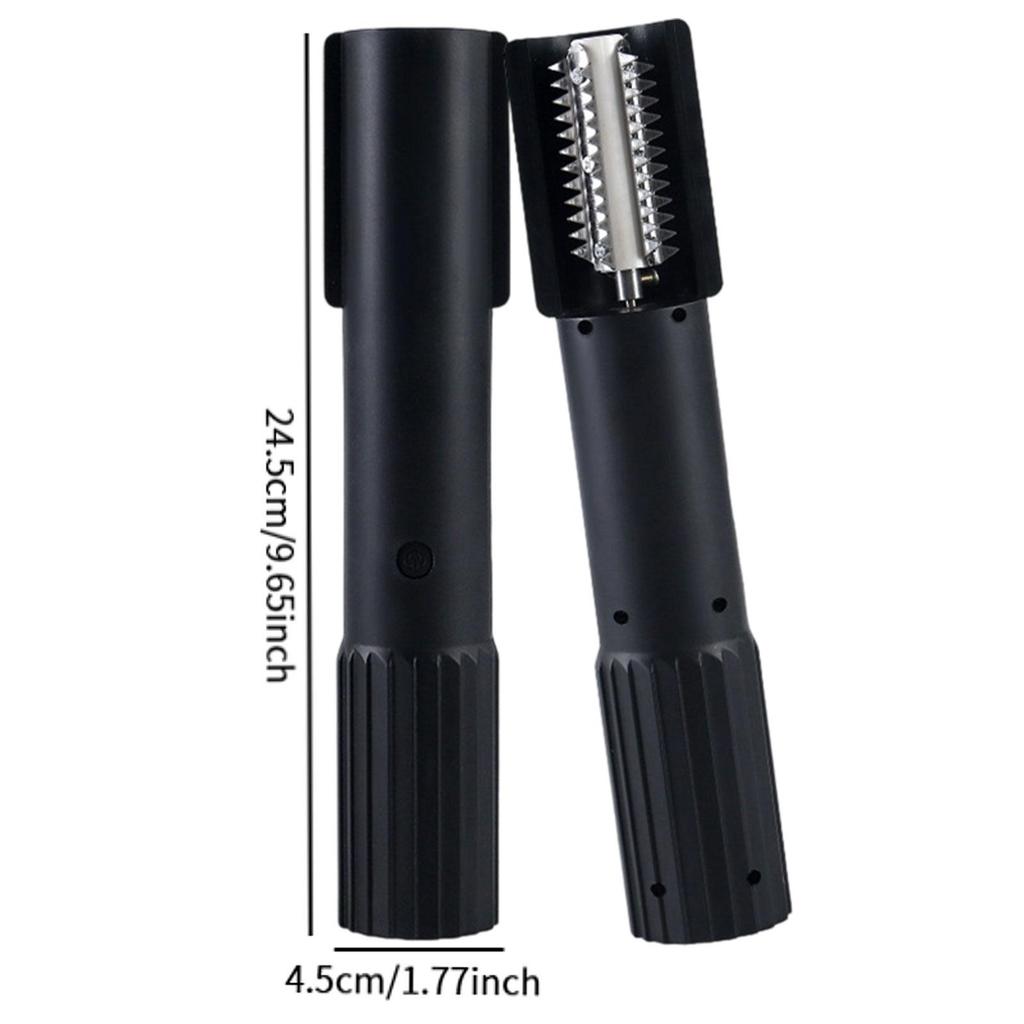 Raschietto Elettrico per Pesce Ricaricabile USB Impermeabile Rimuovi Squame di Pesce Pulitore Squame di Pesce Coltello Portatile per Squame di Pesce Attrezzi per Frutti di Mare