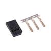 Gold-Plated Futaba JR Servo Plug Sets (10) – Male/Female DIY Extension Cords with Terminals
