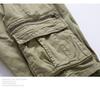 Men's Retro Multi-Pocket Loose Fit Workwear Shorts
