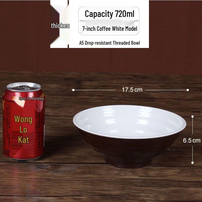 7-inch Plastic Noodle Bowl