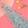 Handmade Tulle Fabric Bronzing Mesh Fabric New Organza Mesh Fabric  Backdrop Decoration