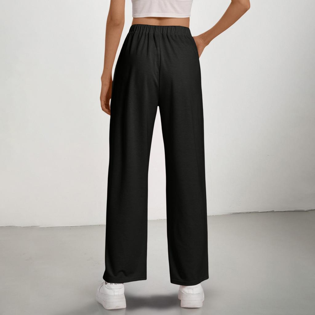 Women's Wide,leg Athletic Pants, Loose Straight,leg Casual Pants, Athletic Jogging Pants