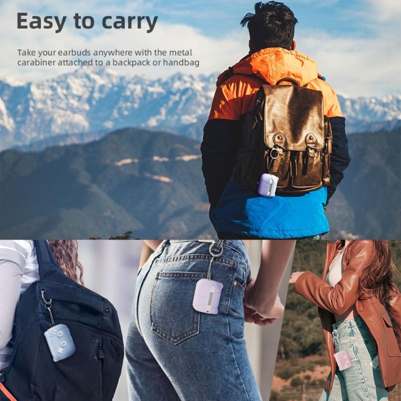 Silicone Earphone Cover Rubber Case High Elasticity for Pods 4 Precise Molded Firm Fit with Dust Resistant Finish