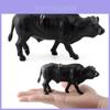 Wild Animal Water Buffalo Model Plastic Toy For Kids Educational Playroom Decor